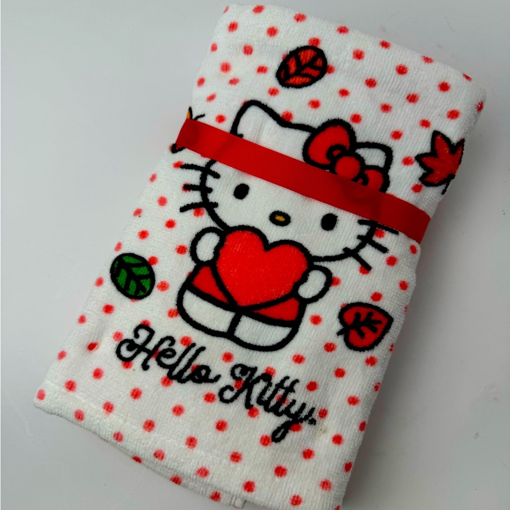 Hello Kitty Hand Towels Set Of 2 New Fall 2024 Sanrio
